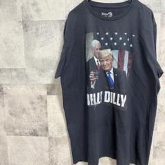 USA製 DILLY DILLY トランプ風刺Tシャツ XL