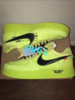 THE10 NIKE air force 1 × off-White volt