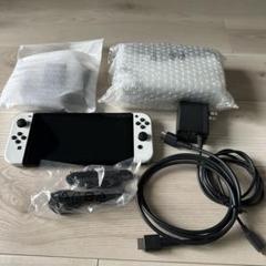 美品　Nintendo Switch 有機ELモデル　ホワイト　本体　純正付属品