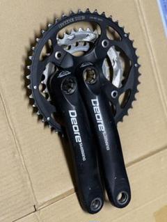 NEW KCNC BearBone XC1 Triple Mountain Crankset: 165mm, Black