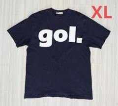 gol. ゴル Tシャツ XL ネイビー 紺 綿100% フットサル サッカーのサムネイル