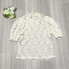 GU　レディース　総レーストップス　サイズS　ジーユー　 b0434