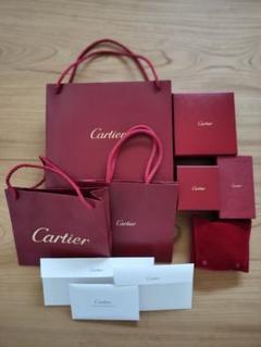 カルティエ【空箱】ジュエリーBOX2種＆時計ケース＆ショッパー