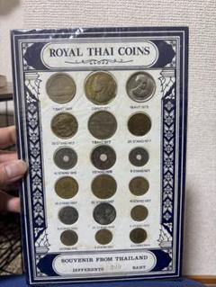 【希少】THAI FARMERS BANK 1984年 タイ 貨幣5点セット タイ硬貨 セット（希少THAI FARMERS BANK 1984年 タイ 貨幣5点