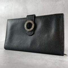 新品✨付属完備✨BVLGARI 三つ折り財布 ビーゼロワン レザー 現行 極美✨BVLGARI 三つ折り財布 ビーゼロワン シルバーリング