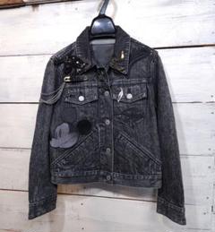 MARC JACOBS モノグラム デニムジャケット Marc Jacobs $325 Monogram Denim Logo Painters Jacket XS