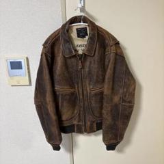 vintage AVIREX G-2 leather flight jacket