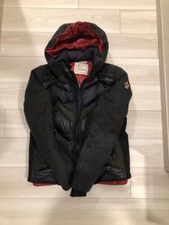 モンクレールグルノーブル ダウンジャケット ホワイト×ブラック MONCLER モンクレール ダウン レディース GRENOBLE ダウン