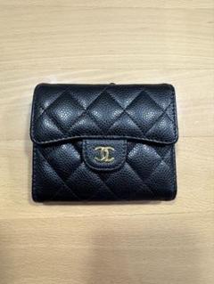 CHANEL シャネル クラシックスモールフラップウォレット キャビアスキン