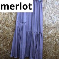 F250210-28 merlot ロングスカート フリーサイズ