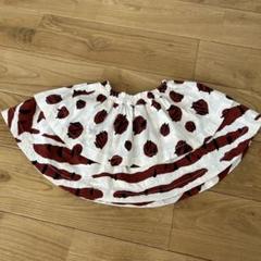 【美品】コットン100% ドット柄スカート