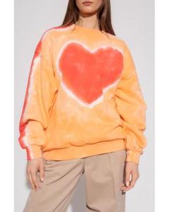 Acne Studios ハート柄スウェット オレンジ