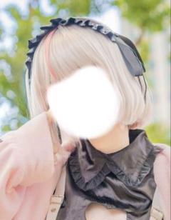 魔界ノりりむ　コスプレ　Lサイズ　メイド　ウィッグ バーチャルYouTuber VTuber りりむ メイド服 コスプレ衣装