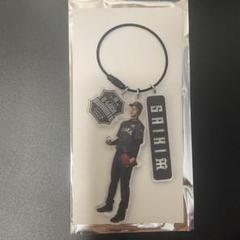 阪神百貨店限定　B-LUCK ワイヤーリングアクリルキーホルダー　才木