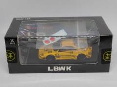 LBWK F40 イエロー Star Model 1/64 ダイキャスト