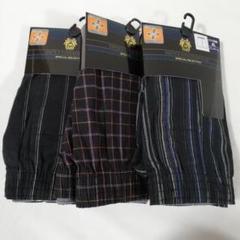 4L 3枚トランクス 大きいサイズ 前開き メンズ