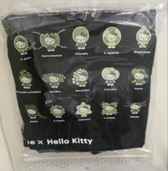 新品大阪万博日本館ハローキティAlgae×Hello Kitty限定Tシャツ黒色 ハローキティ 【Mサイズ/黒】サンリオ Tシャツ(6types) 藻類