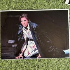 宝塚花組元トップスター明日海りおさんの4つ切り写真 金色の
