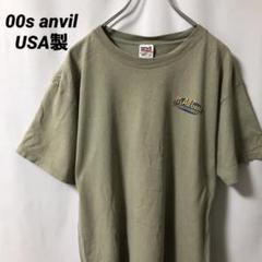 N-4825 00s anvil アメリカ古着 USA製 ボート Tシャツ L