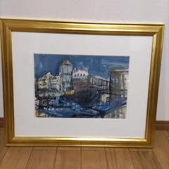 絵画　パリの建物　米原智画伯 m79773304619_1.jpg?1676116699