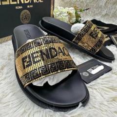 FENDI VERSACE FENDACE サンダル 36 新品 入手困難