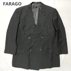 ⚫︎美品【FARAGO】フォーマルスーツ上下　3点セット（BB5）紺ブレ　無地 Vカラーフォーマルスーツ【3点セット】【ウォッシャブル