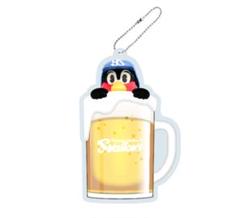 つば九郎 保冷剤キーホルダー ビール