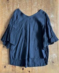 cloth&cross ハグオーワー リネン チェック ブラウス 日本製　麻 Hug O War（シャツ/ブラウス(長袖/七分)）のフリマアイテム一覧