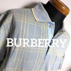 cj49 BURBERRY GOLF 半袖 ポロシャツ メンズMサイズ