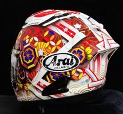 M/LサイズARAI RX-7X NAKAGAMI GP3 レーシングスポイラー M/Lサイズ】ARAI RX-7X NAKAGAMI GP3 レーシングスポイラー