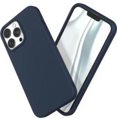 iPhone 13 Proケース 耐衝撃 薄型 軽量ネイビーブルー