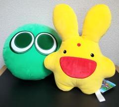 ぷよぷよ　Mぬいぐるみ　カーバンクル　みどりぷよ　セット