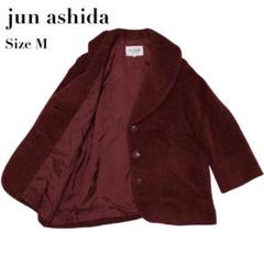 【美品】ジュンアシダ スプリングコート ウール混 オレンジ M 2025年最新】jun ashida レディース ロングコートの人気アイテム