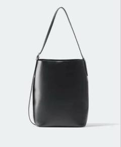 ブラック 2wayショルダーバッグ　UNIQLO