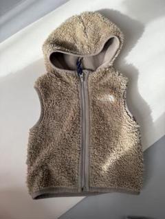 THE NORTH FACE フリースベスト 80 ベージュ