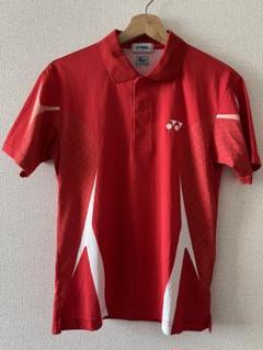Mizuno イエローポロシャツ YONEX レッドポロシャツ