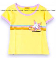 ヒステリックグラマー STAR GIRL チビTシャツ リンガーTシャツ