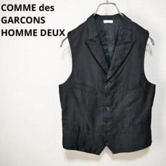 COMME des GARCONS HOMME DEUX シルク ベスト COMME des GARCONS HOMME DEUX シルク ベスト - メルカリ