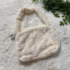 ⭐️新品⭐️ シューラルー ブロックファーショルダーバッグ バッグ
