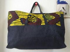 【AFRICA⊗bag】ちょっと横長トートバッグ