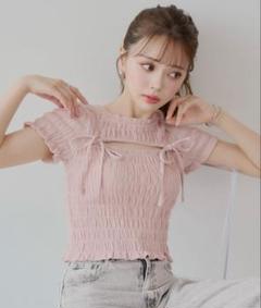 Chico フロントリボンボレロデザインT チコ