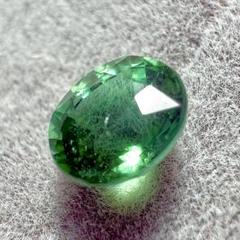 0.73ct パライバトルマリン ルース 1431 ネオングリーン 宝石鑑別書付