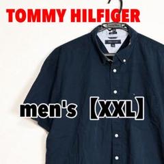 A417 【TOMMY HILFIGER】半袖シャツ【XXL】