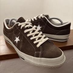 レア美品　CONVERSE ONE STAR J SUEDE ブラウン