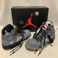 【新品/未使用】Off-White × Nike Air Jordan 5
