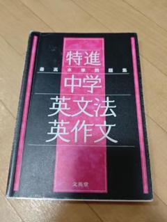 最高水準問題集 特進 中学英文法・英作文