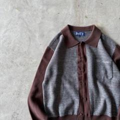 【ニットカーディガン、ユニセックス】BoTTノームコア古着ストリートれいちぇる