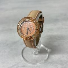 未使用 bonbon watch 腕時計 ラインストーン ベージュ レディース 未使用 bonbon watch 腕時計 ラインストーン ベージュ