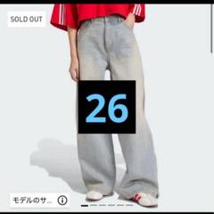 アディダス アディレニウム シーズン3 ジップ ウォッシュド デニムパンツ 30 アディダス アディレニウム シーズン3 ジップ ウォッシュド