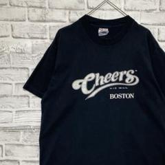 USA製90sヴィンテージTシャツ！シングルステッチ　ブラック半袖古着L26